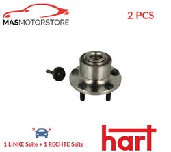 RADLAGERSATZ RADLAGER SATZ PAAR VORNE HART 903 289 2PCS H NEU OE QUALITÄT