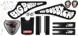 Big Bobby Car Aufkleber Sticker Classic ODER New Modell Auswahl Polizei uvm.