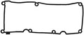 Dichtung Zylinderkopfhaube ELRING 330.200 für SKODA VW AUDI SEAT POLO BZ1 AW1 A1