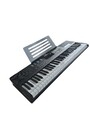 Rockjam RJ361 Keyboard Compact 61 Tasten Notenständer Piano nur mit Batterien