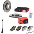 Brembo Xtra Line Bremsscheiben 312mm + Bremsbeläge Vorne passend für VW Golf 2.0