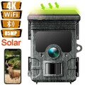 Campark 4K 85MP Solar Wildkamera WiFi Bluetooth Wildlife Jagdkamera Nachtsicht