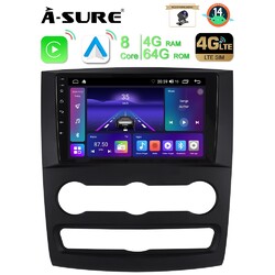 4+64G Android 14 Autoradio +720P Kam CarPlay GPS Für Mercedes Sprinter 2006-2017