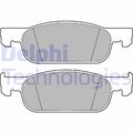 DELPHI LP3286 Bremsbelagsatz, Scheibenbremse für DACIA RENAULT