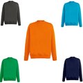 Fruit of the Loom Lightweight Set-In Herren Sweat Shirt Pullover Arbeitspullover
