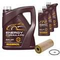 FEBI BILSTEIN Ölfilter 8L MANNOL Energy Formula PD 5W-40 für VW Golf IV Variant