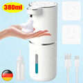 380ml Seifenspender mit Sensor, Automatischer Seifenspender, USB Wiederaufladbar