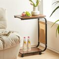 Beistelltisch Kaffeetisch Couchtisch Sofatisch Nachttisch Laptoptisch mit Rollen