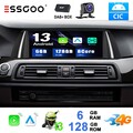 10.25" Android 13 Auto Autoradio DAB+ GPS Navi WIFI Carplay für BMW F10 F11 CIC