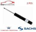 STOSSDAMPFER STOßDÄMPFER 2 STÜCK PAAR VORNE SACHS 318 035 2PCS P NEU