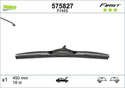 Wischblatt Scheibenwischer FIRST HYBRID VALEO 575827 für MITSUBISHI INSIGNIA IQ