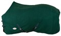 Abschwitzdecke mit Kreuzgurt BASICLINE RL24 dunkelgrün 55-165cm Fleecedecke 