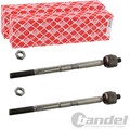 2x FEBI BILSTEIN AXIALGELENKE SPURSTANGEN passend für FORD C-MAX FOCUS KUGA
