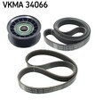 Keilrippenriemensatz SKF VKMA 34066 für MAX FORD DM2 FOCUS 2 Turnier Flexifuel