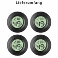 4x Digital Hygrometer Mini Thermometer Luftfeuchtigkeit Temperaturmesser Slim DE