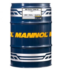 Motoröl 7404 Mannol Safari 20W-50 API SN/CH-4 Universal Motorenöl 60L Fass