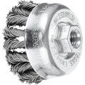 PFERD COMBITWIST Topfbürste gezopft TBG Ø 65mm M14 Stahl-Draht-Ø 0,50 für Win...