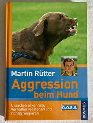 Buch Martin Rütter Autogramm Signiert Aggression beim Hund Erziehung Verhalten