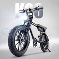 E-Bike 20 Zoll E Mountainbike 750W Elektrofahrrad 48V 15AH Moped City ebike