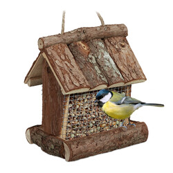 Vogelfutterhaus Vogelfutterstation Vogelhäuschen Futterspender für Vögel