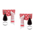 2x FEBI BILSTEIN ACHSMANSCHETTEN SATZ passend für NISSAN QASHQAI RENAULT KADJAR