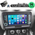 7" Für Audi TT 8J 2006-14 2+32G Apple Carplay Android 14 Autoradio GPS NAVI RDS