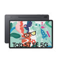 Samsung Galaxy Tab S7 FE Wi-Fi+5G 12,4 Zoll Tablet 64GB Schwarz Mystic Black Gut