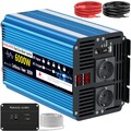 Reiner Sinus Wechselrichter 3000W 6000W Spannungswandler 12V zu 230V Inverter EU