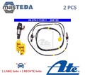 240741-11051 ABS SENSOR DREHZAHLFÜHLER HINTEN ATE 2PCS NEU OE QUALITÄT