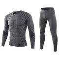 Herren Funktionsunterwäsche Set Funktionswäsche Thermounterwäsche Skiunterwäsche