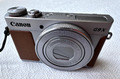 Canon PowerShot G9 X Mark II - Silver/Brown - Good Condition