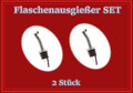 2x Flaschenausgießer Ausgießer Dosierausgießer f Flaschen Essig-/Öl, Spirituosen