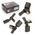 4x ABS Sensor Drehzahlmesser Set vorne hinten für Skoda Citigo Fabia VW Polo Up