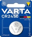 Varta Professional Electronics Knopfzelle Lithium CR2450 3V (1er Blister)