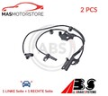 ABS SENSOR DREHZAHLFÜHLER PAAR VORNE ABS 31343 2PCS P NEU OE QUALITÄT