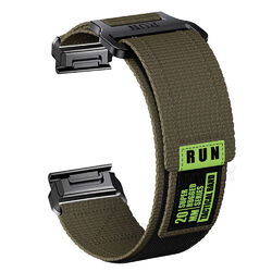 Quick Fit Nylon Loop Armband Für Garmin Fenix E 8 7X 7 6X/6 Pro 5X/5 Plus 3/3 HR