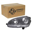 DIEDERICHS TUNING HALOGEN SCHEINWERFER mit LWR SCHWARZ LINKS passend für VW GOLF