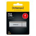 Intenso Alu Line 4 GB silber USB 2.0 Stick Speicher 4GB AluLine 3521452 OVP