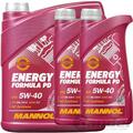 7 Liter (5+2) 5W-40 Motoröl Mannol Energy Formula PD für VW 502.00/505.01