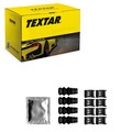 TEXTAR MONTAGE-SATZ BREMSBELÄGE ZUBEHÖR HINTEN VORNE passend für ABARTH 500E CIT