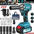 3-IN-1 Akku-Schlagbohrschrauber Akkuschrauber Set Mit Akku For 21V + Ladegerät