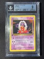 Pokemon Karte Rossana 1 Edition Base Set Deutsch WOTC 1999 1st Edition BGS 9