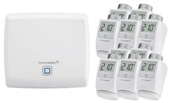 Bundle Homematic IP Access Point + 10x HKT weiß Smart Home Heizkörperthermostat✔NEU & OVP ✔taggleicher DHL Versand aus DE ✔Rechnung