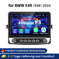 Carplay Android 13 Autoradio GPS Navi WIFI BT SWC 64G Für BMW 3er E46 1998-2006