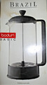 Bodum BRAZIL 1548-01-2 Kaffeebereiter French Press 1 l Pressfilterkanne Glas