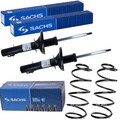 2x SACHS STOSSDÄMPFER+FAHRWERKSFEDERN VORNE passend für SKODA OCTAVIA 1U2 1U5 VW