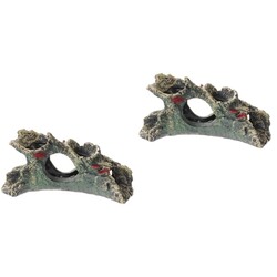  2 Count Aquarium-deko Dekoration Fischtank Landschaftsdekoration