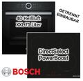 Herdset Bosch Einbau-Backofen mit Induktionskochfeld PowerBoost - autark, 60 cm
