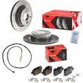 Brembo Xtra Line Bremsscheiben 300mm + Bremsbeläge Hinten passend für BMW 1 E81