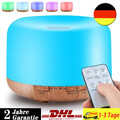 500ML Ultraschall Luftbefeuchter Aroma Diffuser Diffusor Humidifier 7 LED Licht